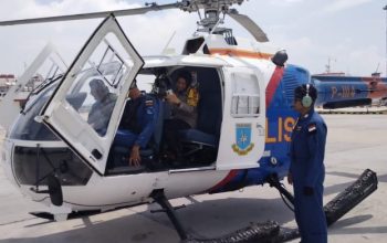 Polda Lampung Siagakan Dua Helikopter untuk Pengamanan WSL Krui Pro 2024