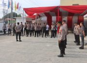 Pendaftaran Cabub Dan Cawabub Pilkada 2024, Kapolres Lampung Tengah Pimpin Langsung Pengamanan