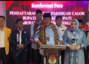 Yuniar Dampingi Musa Daftar ke KPU, Warga Gunungsugih: Jangan Menambah Luka Dihari Mardiana