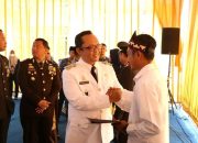 Pemerintah Kabupaten Lampung Tengah melaksanakan acara ramah tamah bersama 10 Unsur Kepahlawanan Yang Diadakan di Rumah Dinas Sekda