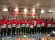 Ketua Umum Dewan Pimpinan Pusat Persatuan Wartawan Republik Indonesia Dr. Suriyanto melantik dan mengukuhkan Dewan Pimpinan Daerah Provinsi Lampung dan Dewan Pimpinan Cabang Se-provinsi Lampung Periode 2024-2027 yang digelar di Ballroom Hotel Seraton Bandar Lampung