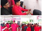 Jempol Darah Di Atas Kain Putih, DPC PDI Perjuangan Lampung Tengah (Lamteng) Menyatakan Kesetiaannya Terhadap Megawati Soekarnoputri