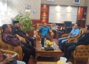 Ketua DPRD Lampung Tengah Menyambut Kedatangan Ketua PWRI Lamteng