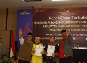 Resmi Kpu Tetapkan Ardito-Koheri Sebagai Bupati Dan Wakil Bupati Lamteng