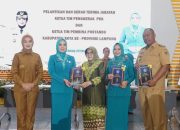 Indria Sudrajat Ardito Wijaya Dilantik Sebagai Ketua TP PKK dan Tim Pembina Posyandu Kabupaten Lampung Tengah Periode 2025-2030