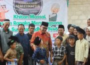 Wakil Bupati Lamteng Ardito, Menghadiri Dan Mengapresiasi Acara Khitan Massal