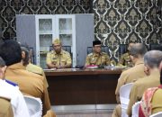 Bupati Lamteng Ardito Wijaya pimpin Rapat Perdana Kordinasi Bersama Plh Sekda Dan Perangkat Daerah Se.Lamteng