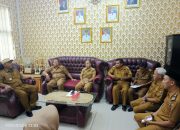 Wakil Bupati I Komang Koheri  Kunjungi Inspektorat Lamteng
