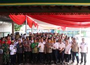 Hadiri Sosialisasi Ketenagakerjaan Tebang Tebu, Ini Pesan I Komang Koheri Wabup Lamteng