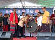 Resmi Membuka Festival Ogoh-Ogoh, Bupati Lamteng Mari Kita Bangun Semangat Kebersamaan