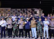Ardito Dan Koheri Hadiri Giat Patroli Skala Besar Demi Keamanan Takbiran