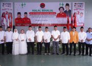 Ardito Wijaya Dan I Komang Koheri Hadiri Halal Bihalal PDIP Lampung,   Santuni Anak Yatim Hingga Warga Kurang Mampu