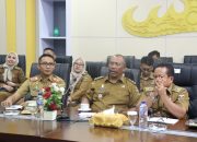 Wakil Bupati Lampung tengah  Ikuti Zoom Meeting Raker dan RDP Bersama Komisi II DPR RI