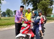 Kepala Kecamatan (Camat) Seputih Surabaya Periyansyah SH, Sosialisasikan Pemutihan Pajak Kepada Masarakat