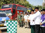 Bupati Ardito Wijaya melepas Jamaah Calon Haji Kloter 30 Kabupaten Lampung Tengah
