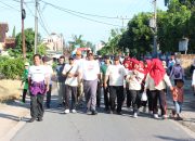 Pemerintah Kabupaten Lampung Tengah Menggelar Kegiatan Senam Masal Dan Jalan Sehat Bersama