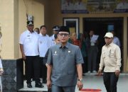 Bupati Ardito Wijaya Dan Wakil Bupati I Komang Koheri Menerima Tim Klarifikasi Lapangan Lomba Desa Tingkat Provinsi Lampung