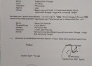 Oknum Perwira TNI AL Dilaporkan Ke Pomal Lampung Diduga Melakukan Penganiayaan Dan Perampokan Salah Sasaran Kepada Seorang Warga Negeri Agung Lamteng