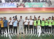 Bupati Ardito Wijaya Dan Wakil Bupati I Komang Koheri Membuka Secara Resmi Turnamen Futsal Piala Bupati Lampung Tengah Tahun 2025