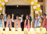 Bupati Ardito Wijaya Meresmikan Gedung Pastoral Wilayah Unit Pastoral Tanjung Mas, Kampung Payung Batu
