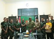 Wakil Bupati Lampung Tengah, I Komang Koheri, Melakukan Kunjungan Kerja Ke Markas Komando Batalyon TP 848/Satria Pandya Cakti (SPC)