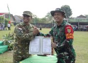 Bupati Lampung Tengah Ardito Wijaya Resmi Buka TMMD Ke-125 Tahun 2025 Di Kampung Sukanegara Bangun Rejo