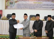 Bupati Ardito Wijaya Dan Wakil Bupati I Komang Koheri Hadiri Rapat Paripurna DPRD Lampung Tengah Bahas Tiga Agenda Strategis