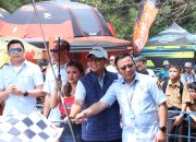 Bupati Ardito Wijaya Resmi Buka Piala Bupati Lampung Tengah Samosir Dragbike 2025