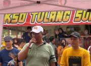 Wakil Bupati Lampung Tengah Hadiri CFD Dan Gelar Pasar Sembako Murah Di Tugu Pepadun