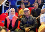 Bupati Lampung Tengah Hadiri Launching Bhayangkara Presisi Lampung FC Bersama Kapolri Dan Menpora