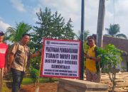 Peringatan Diremehkan, Pemkab Lamteng Segel Pekerjaan My Republic