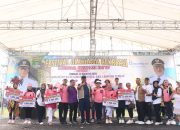 Wakil Bupati Lampung Tengah Hadiri Festival Olah Raga Rekreasi dan Lomba Senam BJW di Rumbia
