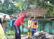 Wakil Bupati Lampung Tengah Pimpin Gotong Royong di Kota Gajah