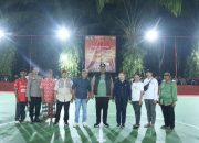 Wakil Bupati Lampung Tengah Resmi Buka Turnamen Lubak Futsal League 2025