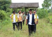 Bupati Lampung Tengah Dampingi Dirjen PUPR Tinjau Lokasi Pembangunan Sekolah Rakyat
