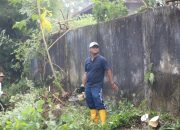Bupati dan Wakil Bupati Lampung Tengah Pimpin Gotong Royong di Bandiklat Kota Gajah