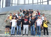 Wakil Bupati Lampung Tengah Hadiri Car Free Day dan Senam Bersama di Tugu Pepadun
