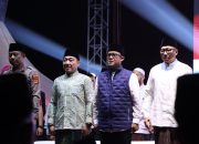 Bupati Ardito Wijaya Hadiri Sholawat Kebangsaan Harlah ke-8 Majelis Bahrusy Syafa’at Lampung