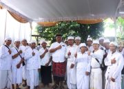 Wakil Bupati Lampung Tengah Hadiri Upacara Dwijati di Pedepokan Banyu Bening