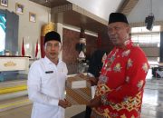 Wakil Bupati Lampung Tengah Serahkan SK PPPK kepada Pendamping PKH dan TKSK