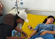 Bupati Lampung Tengah Tinjau Langsung Siswi Diduga Keracunan MBG di Puskesmas Kota Gajah