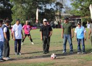 Bupati Lampung Tengah Resmi Buka Turnamen Sepak Bola Bupati Cup 2025 di Poncowati