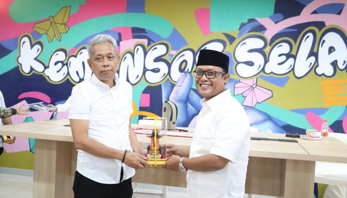 Bupati Lampung Tengah Audiensi dengan Wamen Sosial Bahas Percepatan Program Sosial