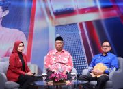 Wakil Bupati Lampung Tengah Jadi Narasumber Program “Sudut Pandang” TVRI Lampung