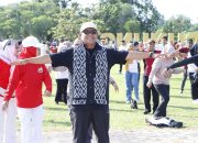 Bupati Lampung Tengah Pimpin Apel dan Senam Bersama ASN, Ajak Tingkatkan Etos Kerja dan Kekompakan