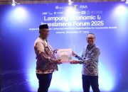 Wabup Lampung Tengah I Komang Koheri Hadiri Forum Lampung Economic and Investment (LEIF) 2025