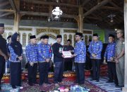 HUT Korpri ke-54, Pemkab Lampung Tengah Salurkan Bantuan Sosial di LKS Jolosutro