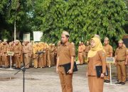 Asisten Administrasi Umum Lampung Tengah Pimpin Apel Mingguan dan Sampaikan Sejumlah Informasi Penting