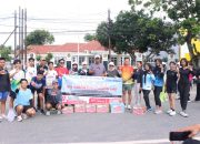 Wakil Bupati Lampung Tengah Ikuti Car Free Day dan Senam Bersama di Tugu Canang