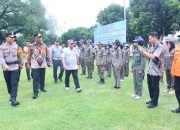 Plt Bupati Lampung Tengah Hadiri Apel Gelar Pasukan Pengamanan Natal 2025 dan Tahun Baru 2026